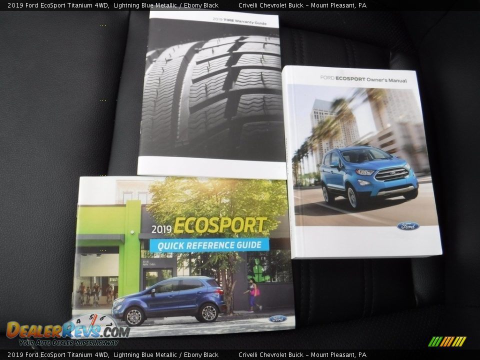 Books/Manuals of 2019 Ford EcoSport Titanium 4WD Photo #31