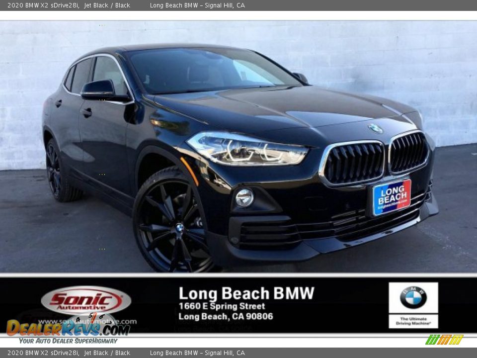 2020 BMW X2 sDrive28i Jet Black / Black Photo #1