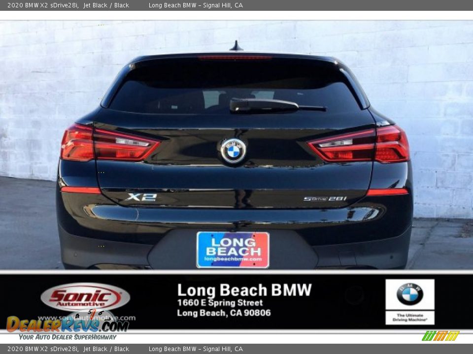 2020 BMW X2 sDrive28i Jet Black / Black Photo #3