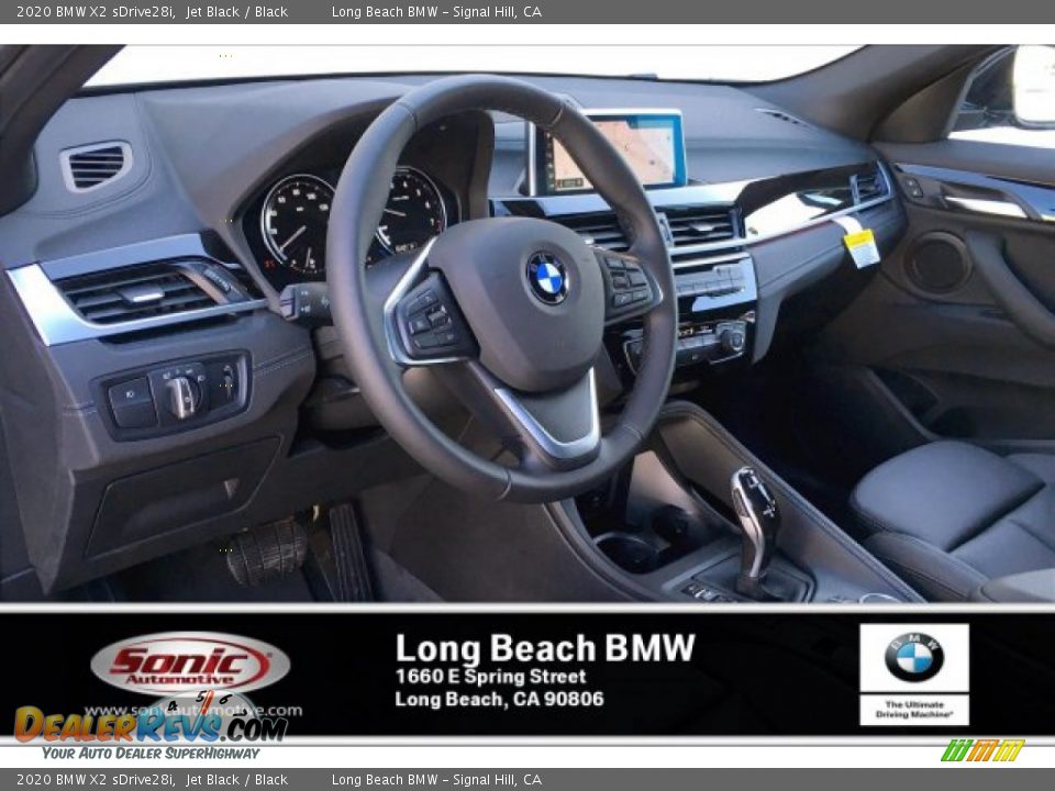 2020 BMW X2 sDrive28i Jet Black / Black Photo #4