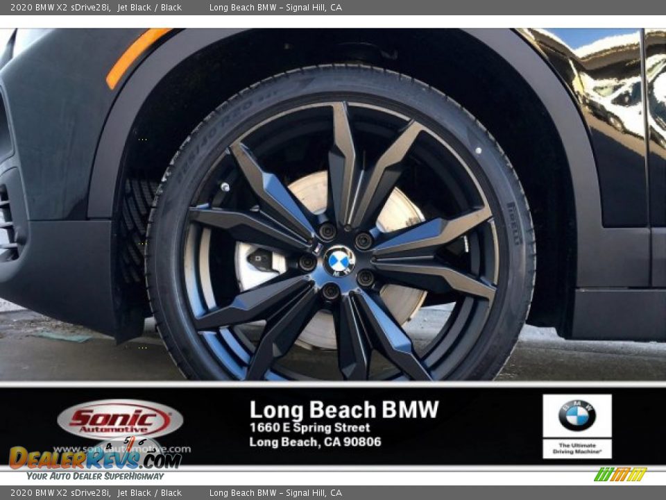 2020 BMW X2 sDrive28i Jet Black / Black Photo #9