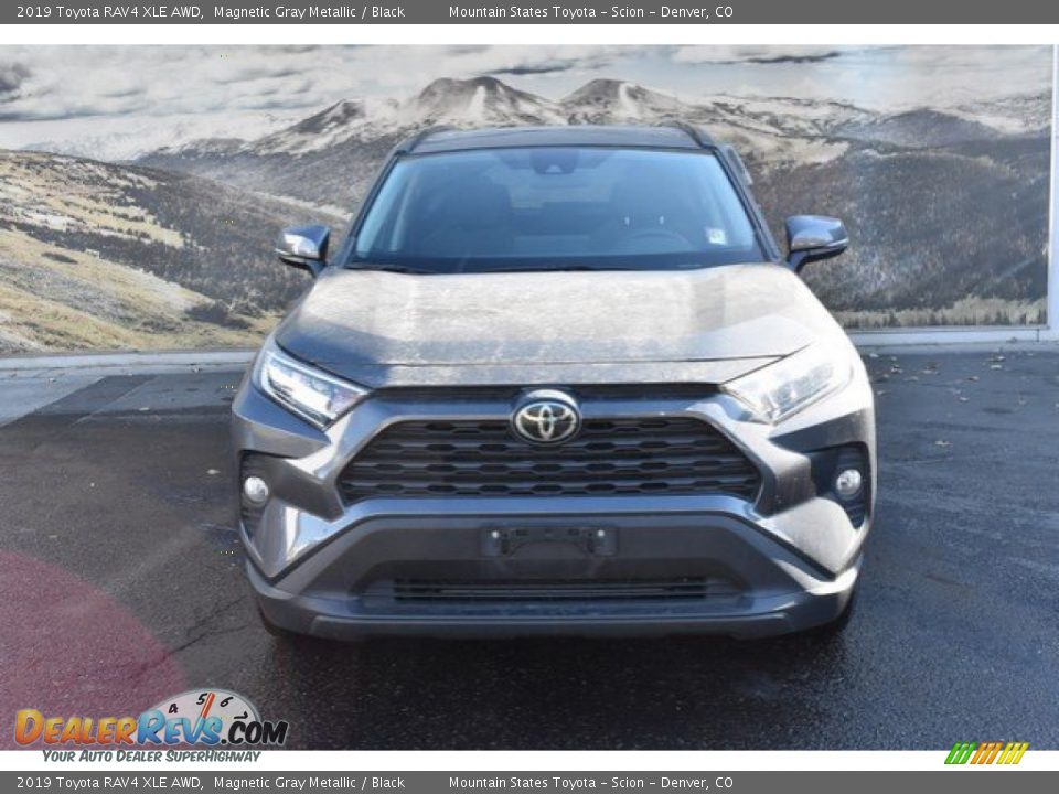 2019 Toyota RAV4 XLE AWD Magnetic Gray Metallic / Black Photo #8