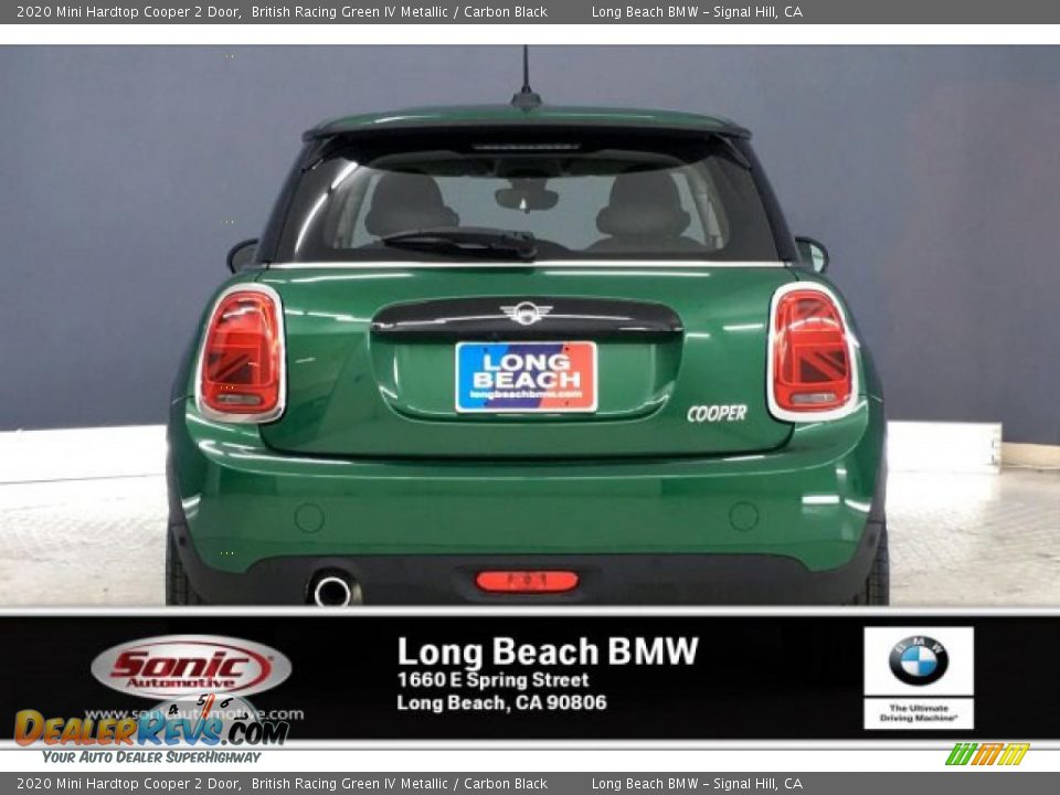 2020 Mini Hardtop Cooper 2 Door British Racing Green IV Metallic / Carbon Black Photo #3