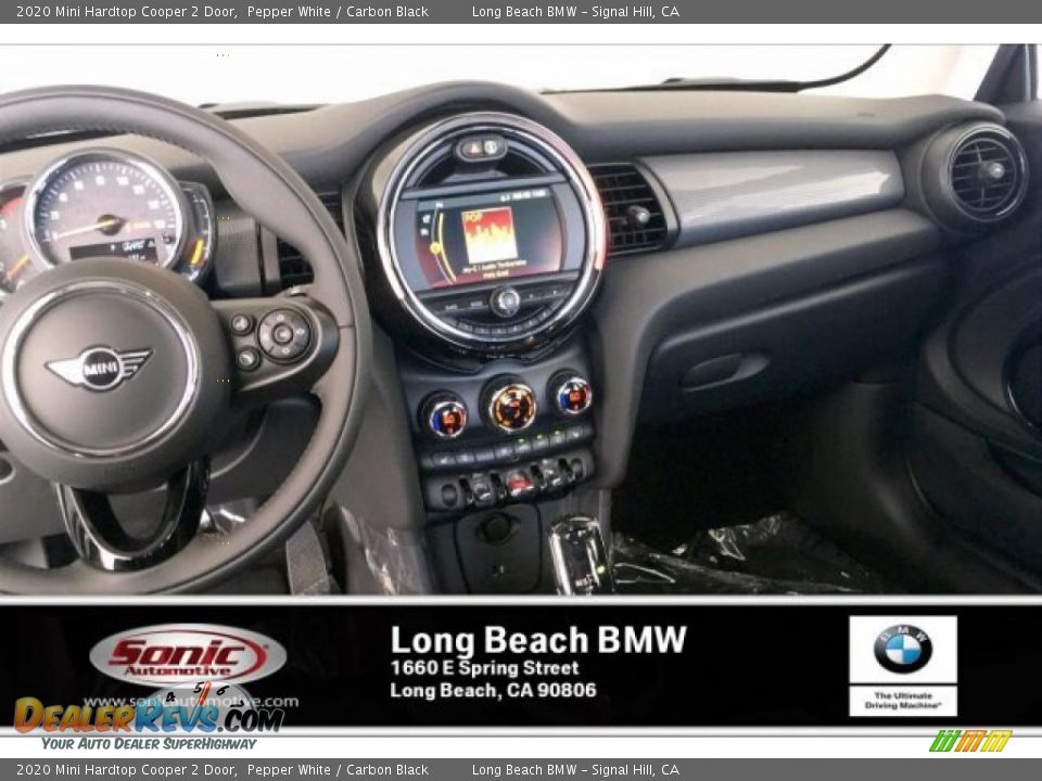 2020 Mini Hardtop Cooper 2 Door Pepper White / Carbon Black Photo #5