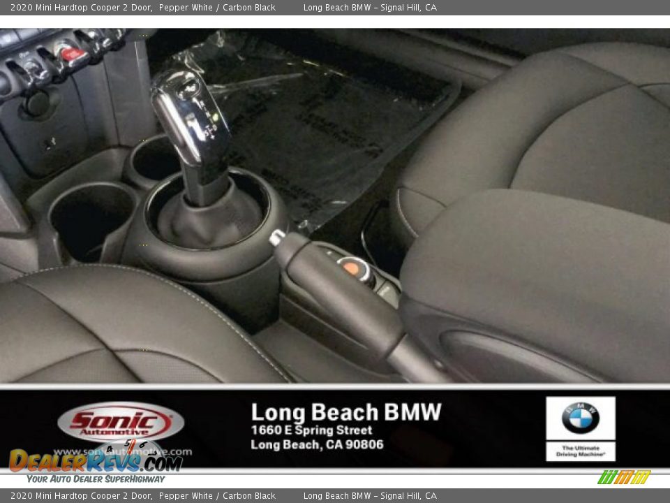 2020 Mini Hardtop Cooper 2 Door Pepper White / Carbon Black Photo #6