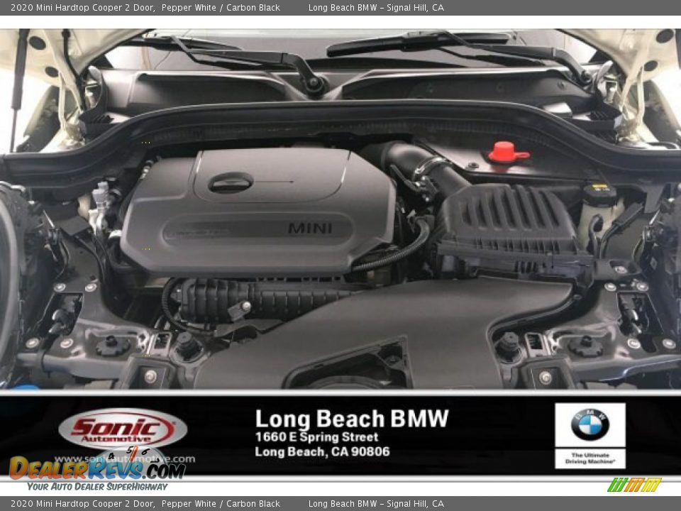 2020 Mini Hardtop Cooper 2 Door Pepper White / Carbon Black Photo #8