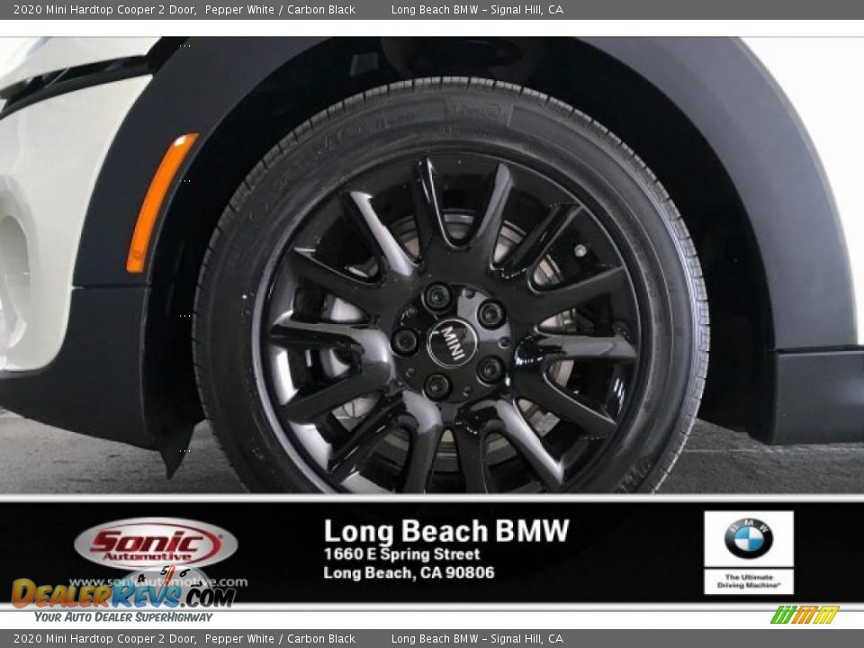 2020 Mini Hardtop Cooper 2 Door Pepper White / Carbon Black Photo #9