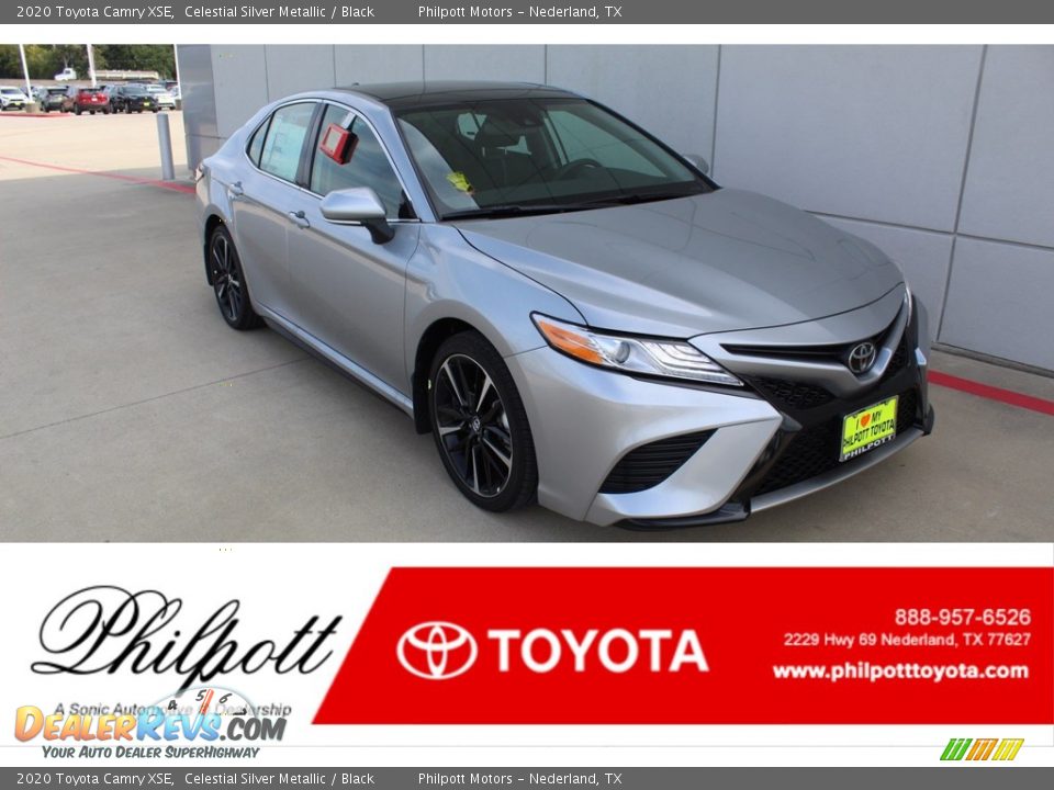 2020 Toyota Camry XSE Celestial Silver Metallic / Black Photo #1