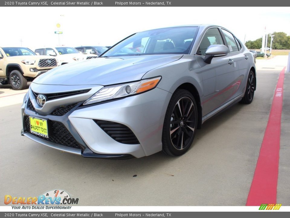 2020 Toyota Camry XSE Celestial Silver Metallic / Black Photo #3