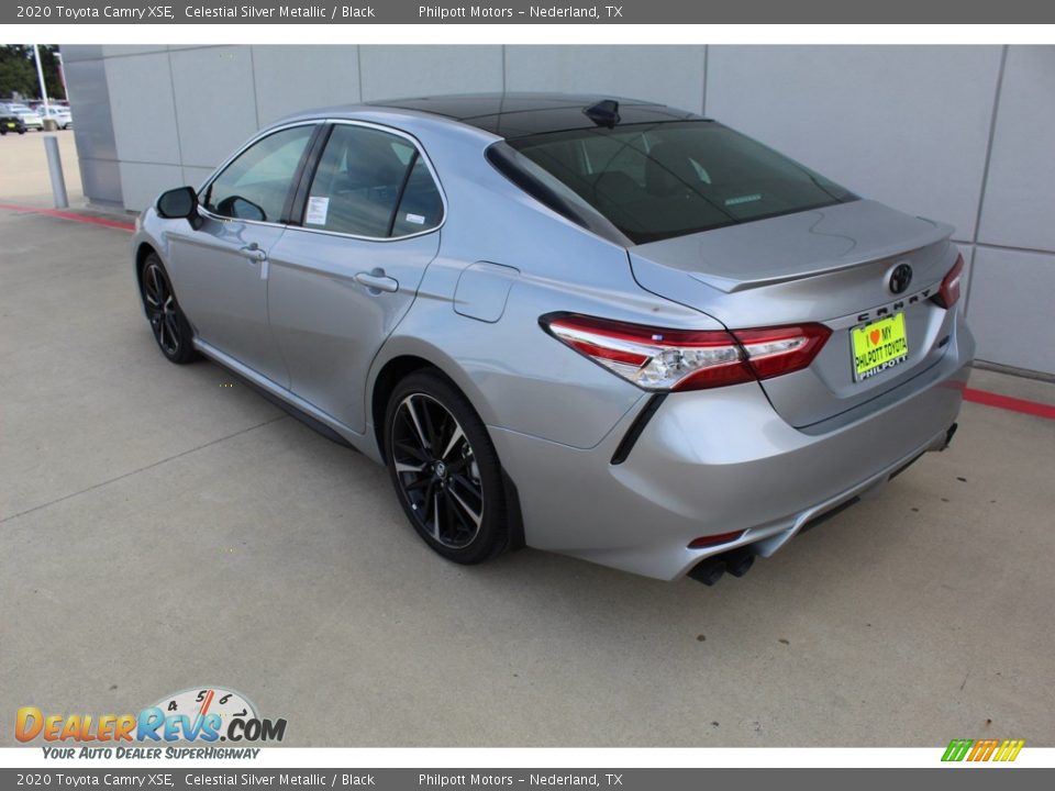 2020 Toyota Camry XSE Celestial Silver Metallic / Black Photo #5