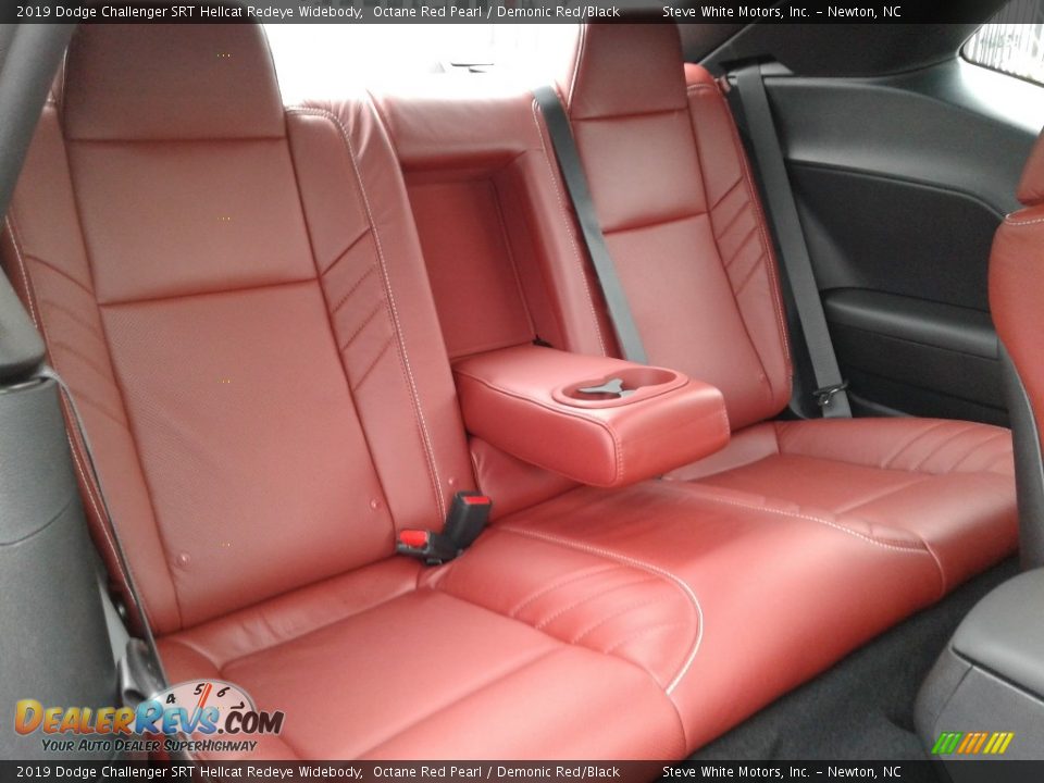 Rear Seat of 2019 Dodge Challenger SRT Hellcat Redeye Widebody Photo #13