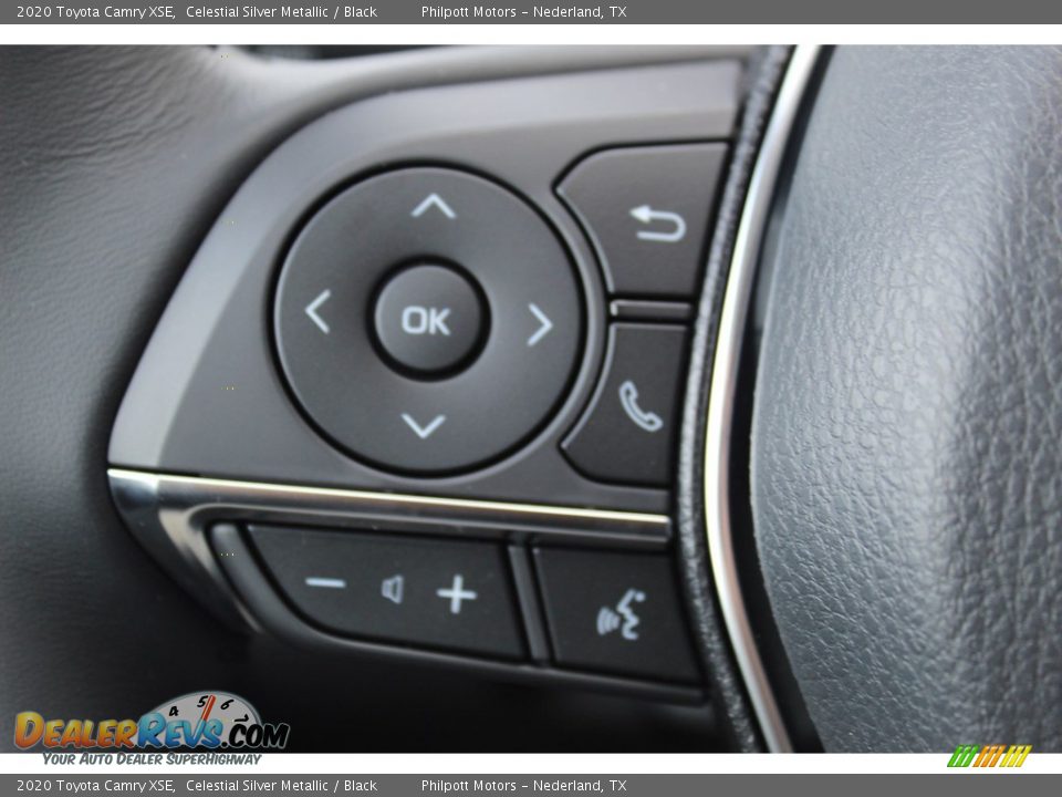 2020 Toyota Camry XSE Celestial Silver Metallic / Black Photo #11