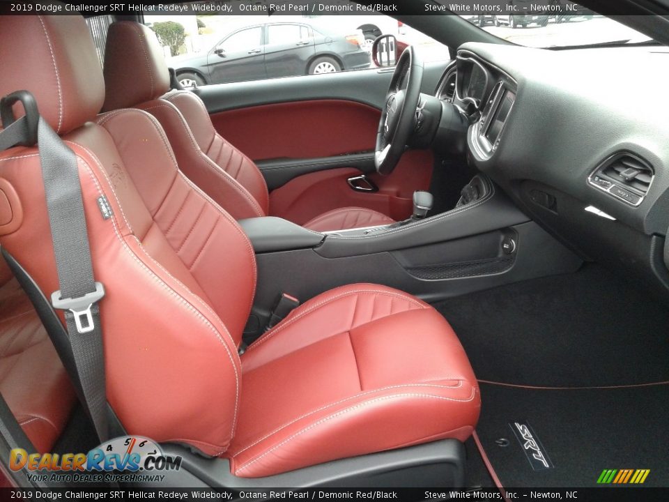 Front Seat of 2019 Dodge Challenger SRT Hellcat Redeye Widebody Photo #14