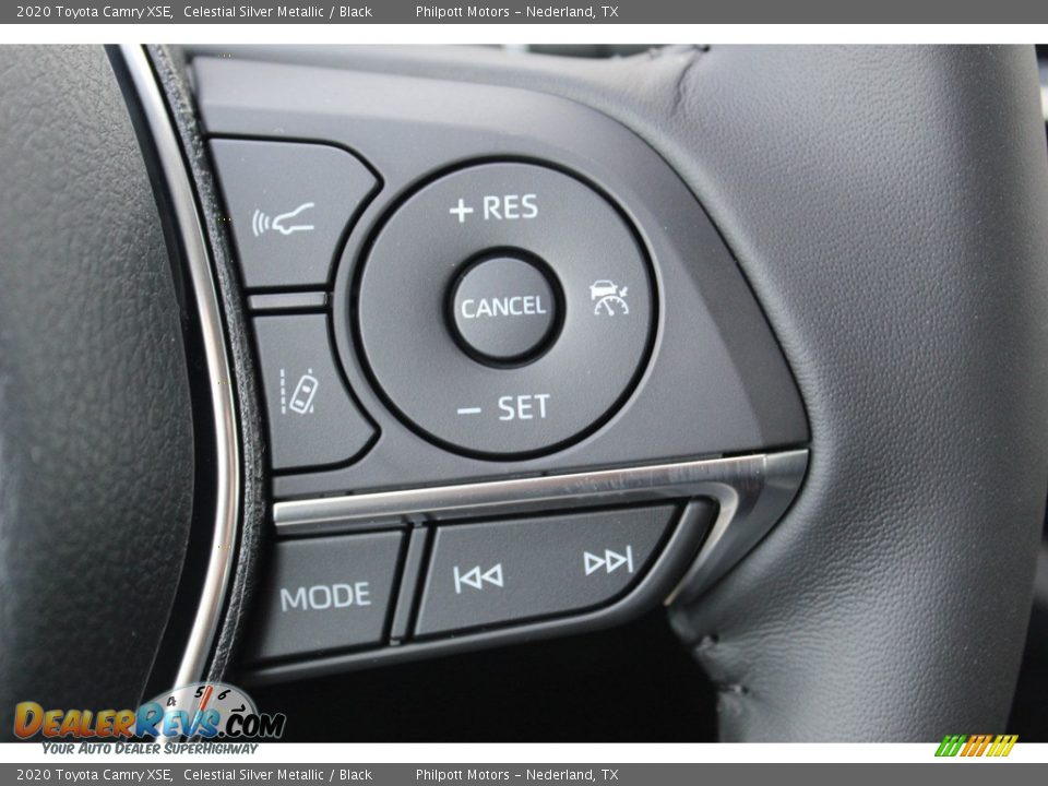 2020 Toyota Camry XSE Celestial Silver Metallic / Black Photo #12