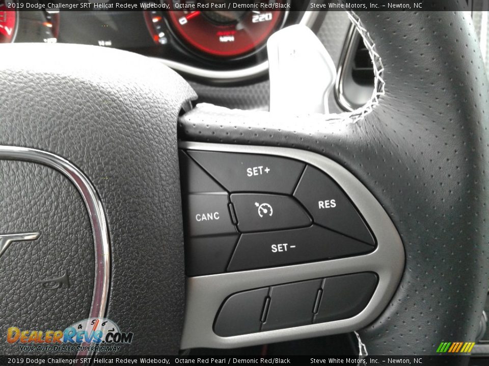 2019 Dodge Challenger SRT Hellcat Redeye Widebody Steering Wheel Photo #17