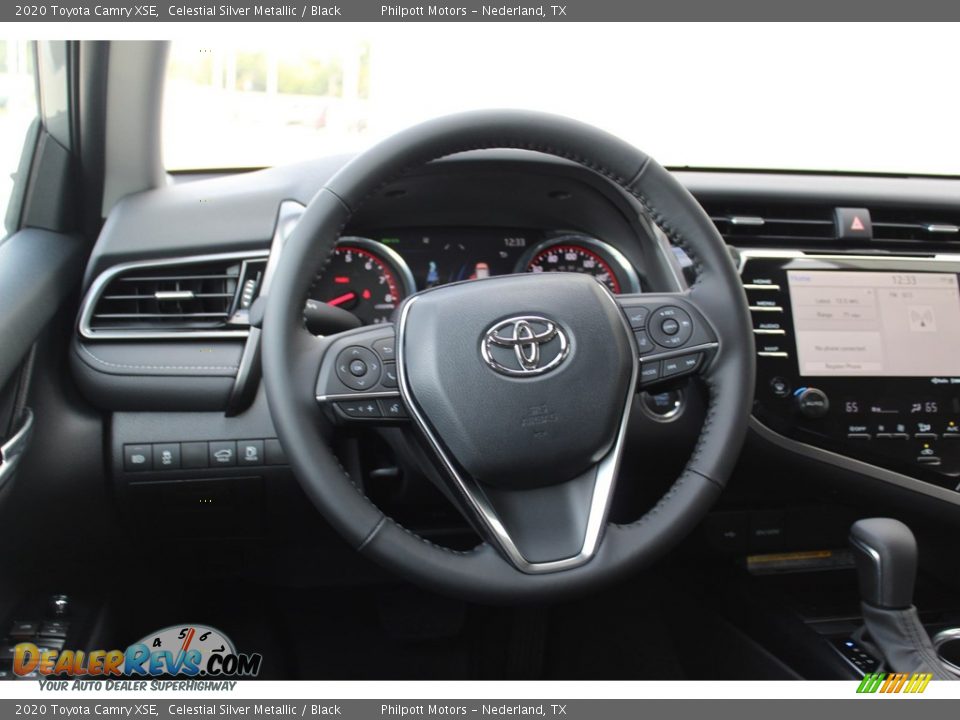 2020 Toyota Camry XSE Celestial Silver Metallic / Black Photo #19