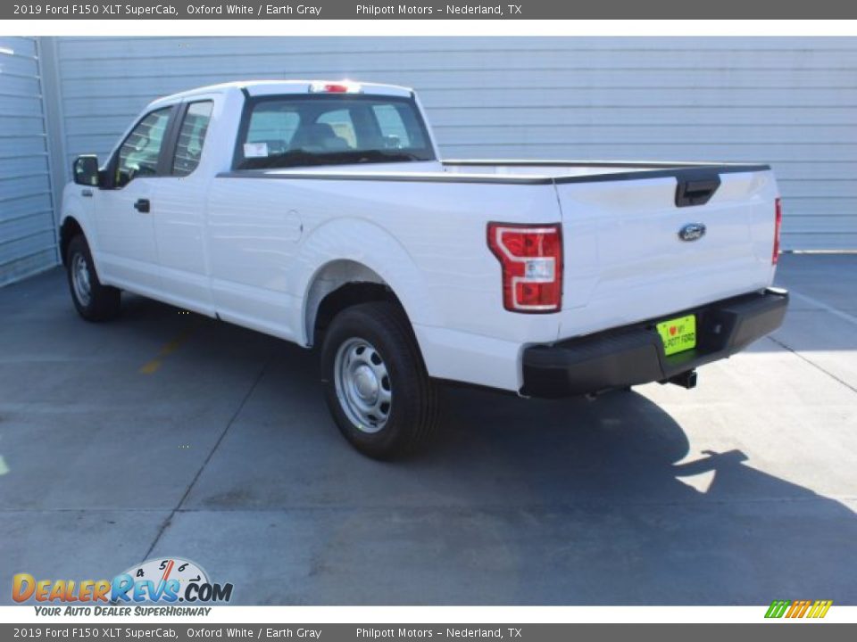 2019 Ford F150 XLT SuperCab Oxford White / Earth Gray Photo #5