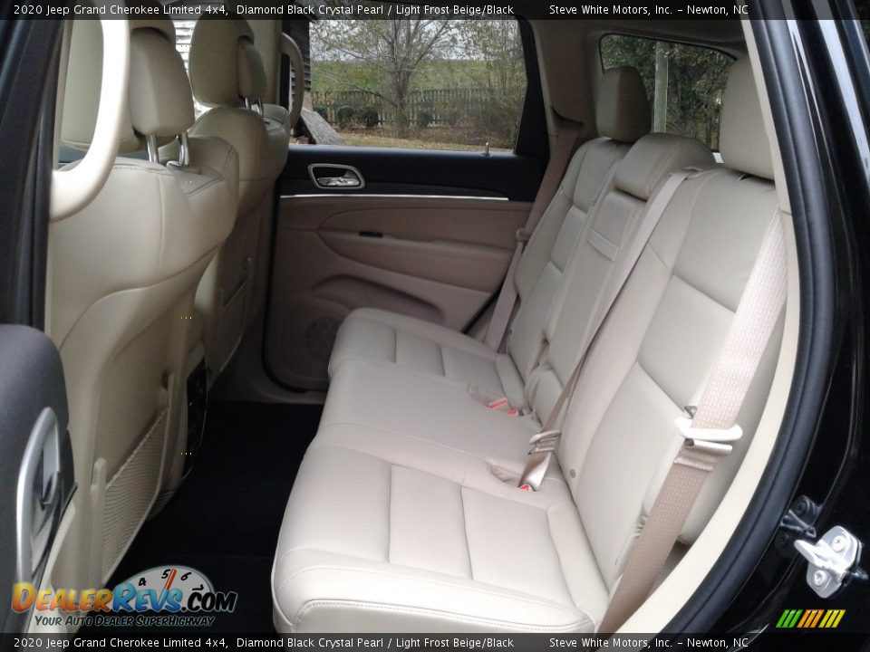 2020 Jeep Grand Cherokee Limited 4x4 Diamond Black Crystal Pearl / Light Frost Beige/Black Photo #11