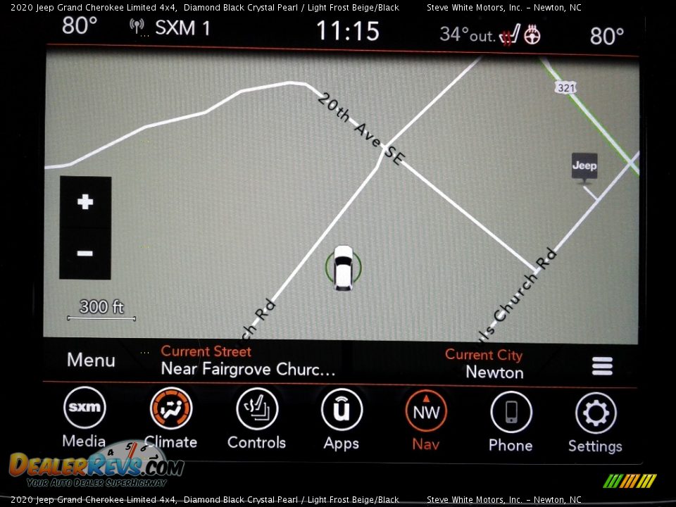 2020 Jeep Grand Cherokee Limited 4x4 Diamond Black Crystal Pearl / Light Frost Beige/Black Photo #24