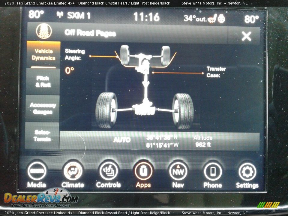 2020 Jeep Grand Cherokee Limited 4x4 Diamond Black Crystal Pearl / Light Frost Beige/Black Photo #29
