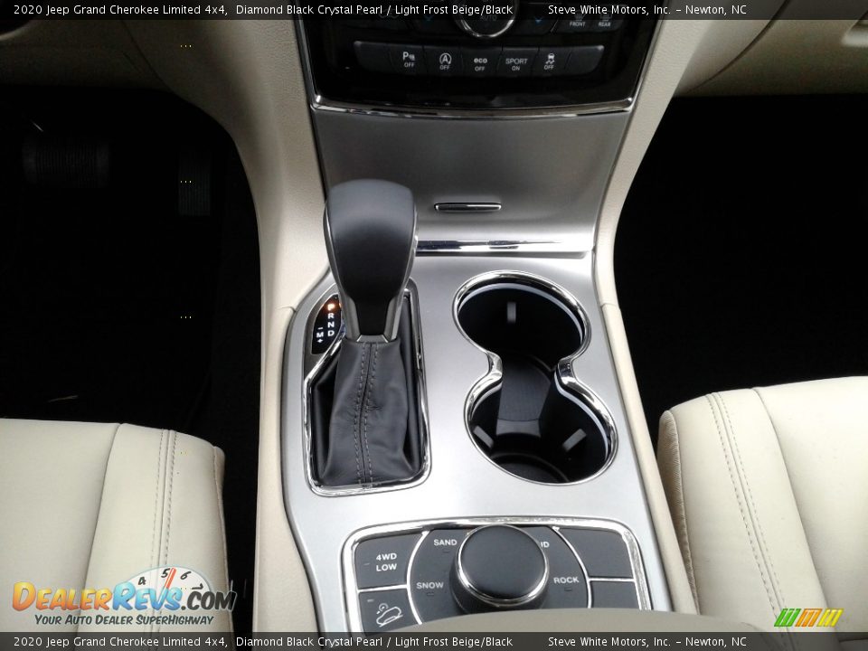 2020 Jeep Grand Cherokee Limited 4x4 Diamond Black Crystal Pearl / Light Frost Beige/Black Photo #31