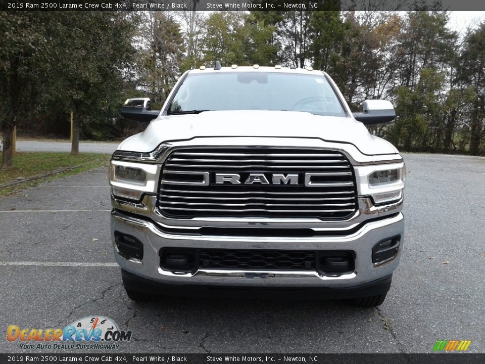 2019 Ram 2500 Laramie Crew Cab 4x4 Pearl White / Black Photo #3