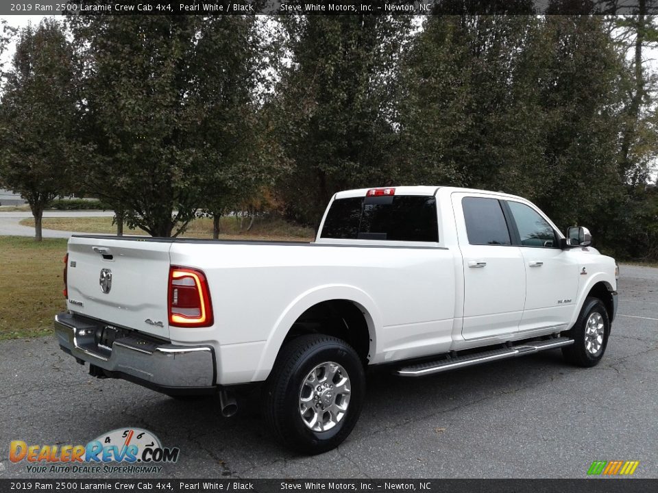 2019 Ram 2500 Laramie Crew Cab 4x4 Pearl White / Black Photo #6