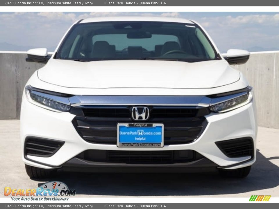 2020 Honda Insight EX Platinum White Pearl / Ivory Photo #3