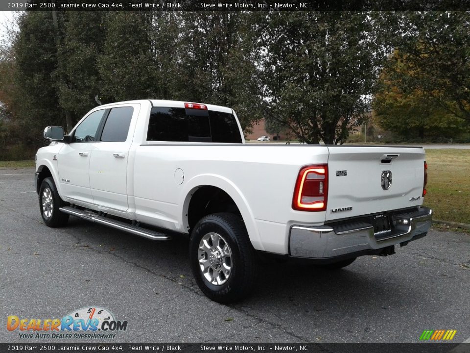 2019 Ram 2500 Laramie Crew Cab 4x4 Pearl White / Black Photo #8