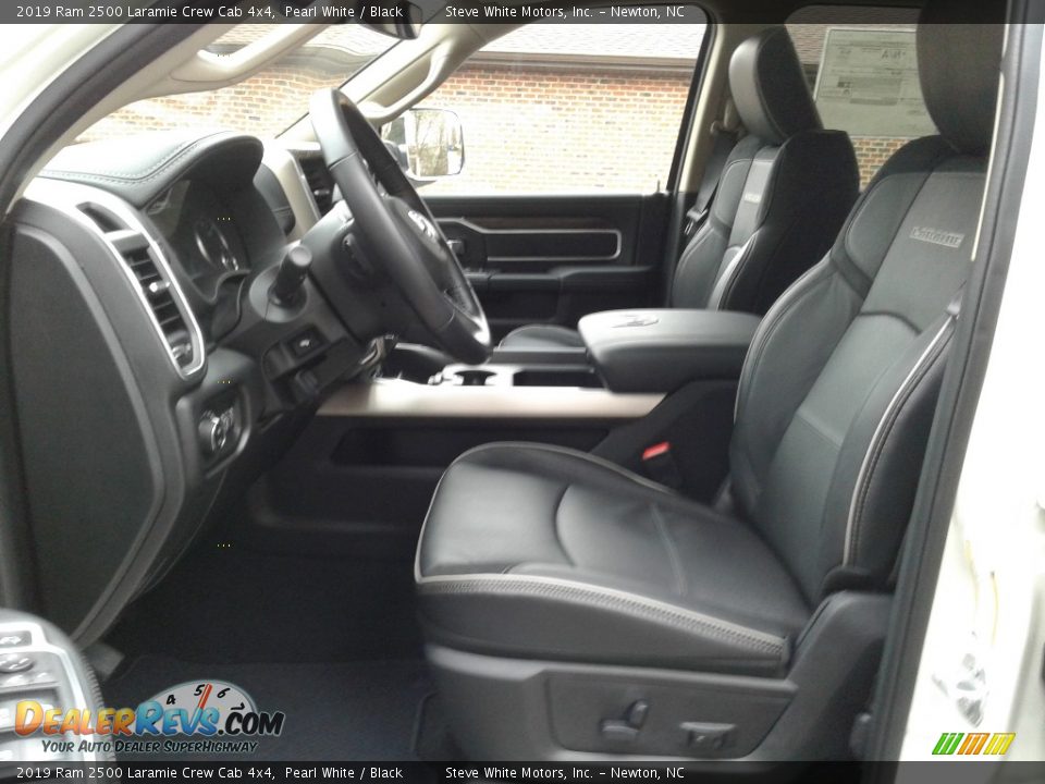 2019 Ram 2500 Laramie Crew Cab 4x4 Pearl White / Black Photo #10