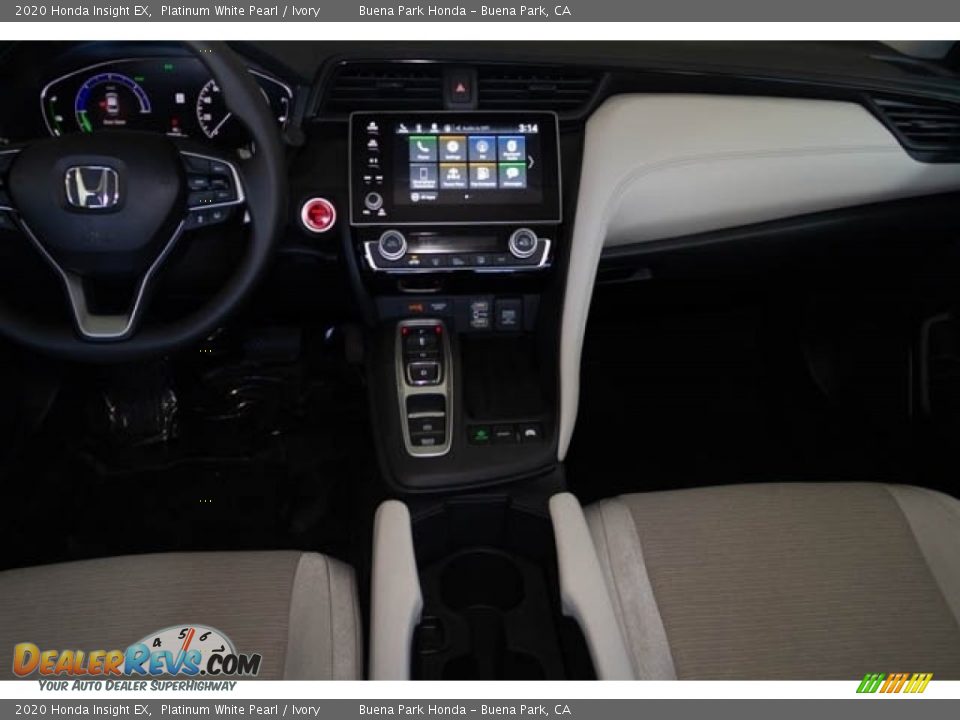 2020 Honda Insight EX Platinum White Pearl / Ivory Photo #19