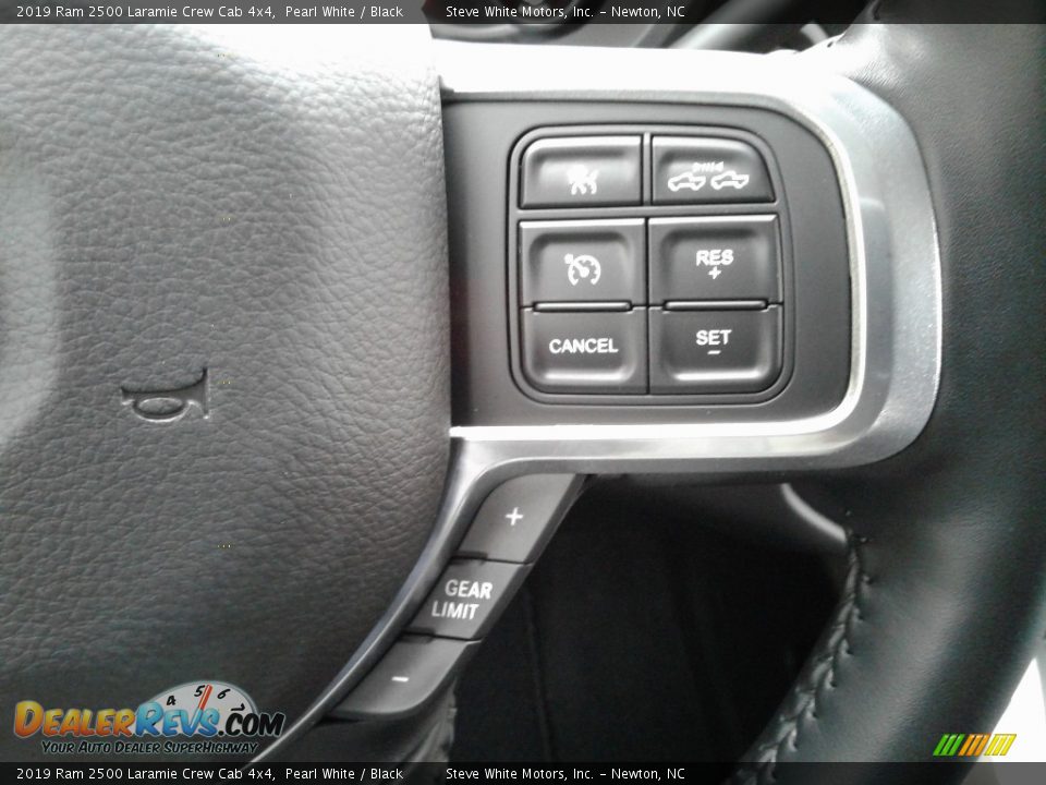 2019 Ram 2500 Laramie Crew Cab 4x4 Pearl White / Black Photo #20
