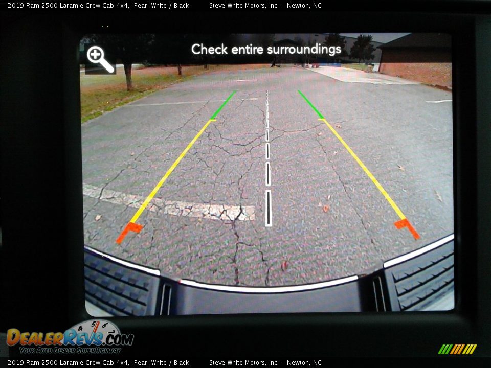 2019 Ram 2500 Laramie Crew Cab 4x4 Pearl White / Black Photo #24