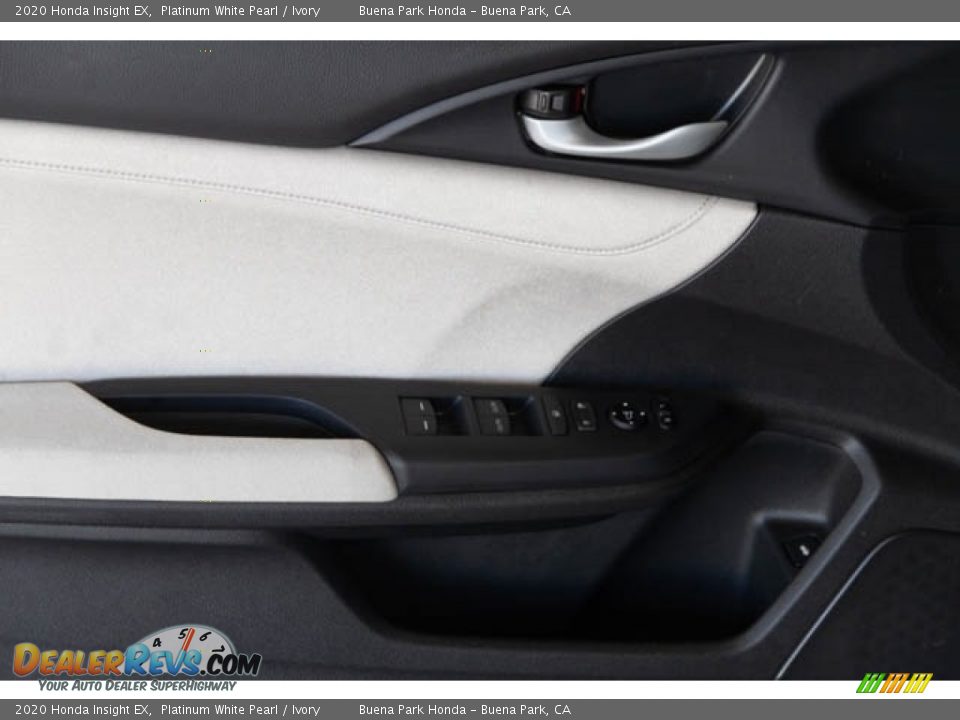 2020 Honda Insight EX Platinum White Pearl / Ivory Photo #34