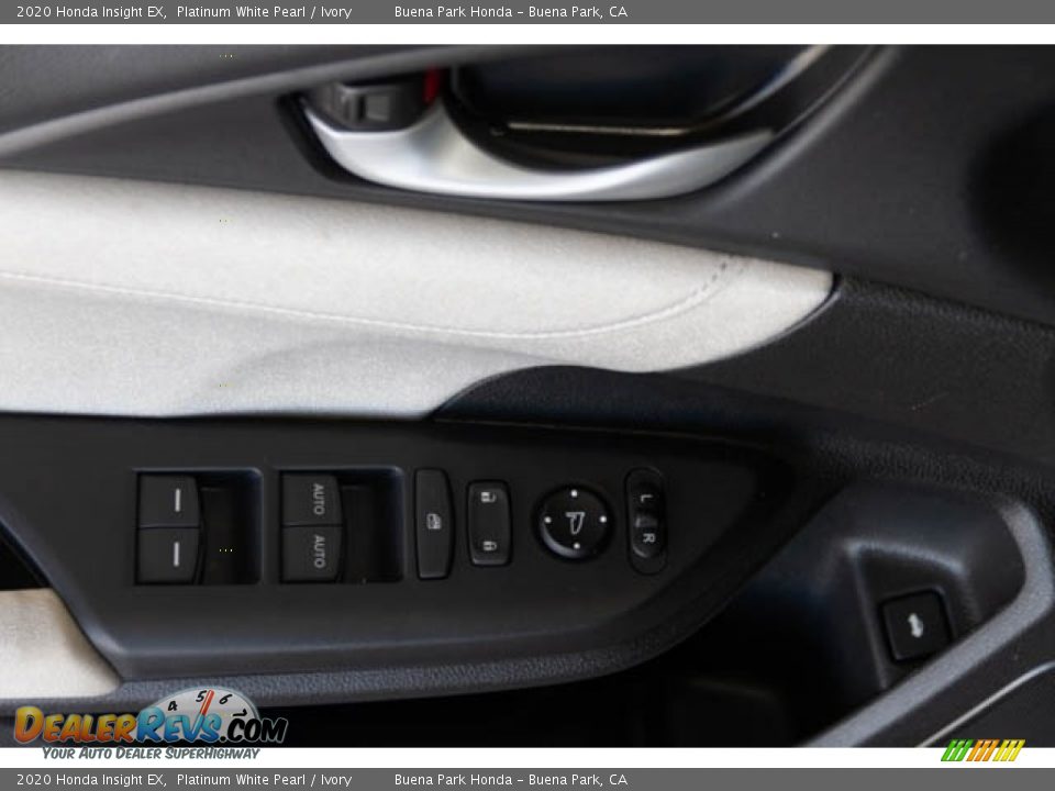 2020 Honda Insight EX Platinum White Pearl / Ivory Photo #35