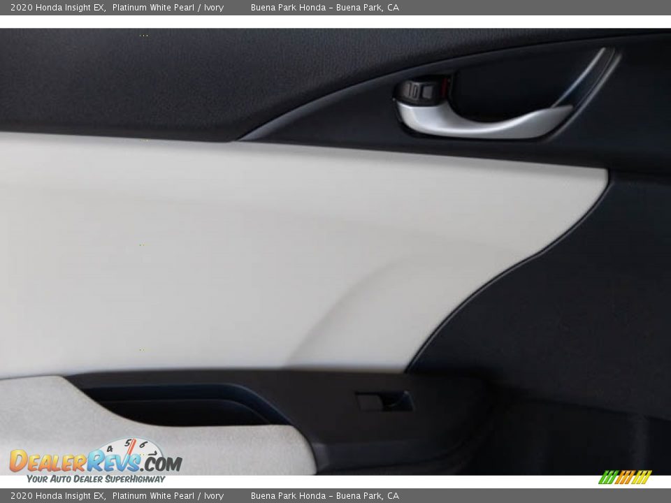 2020 Honda Insight EX Platinum White Pearl / Ivory Photo #36