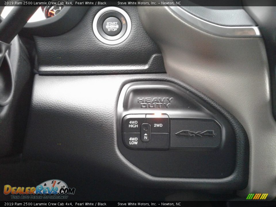 2019 Ram 2500 Laramie Crew Cab 4x4 Pearl White / Black Photo #28