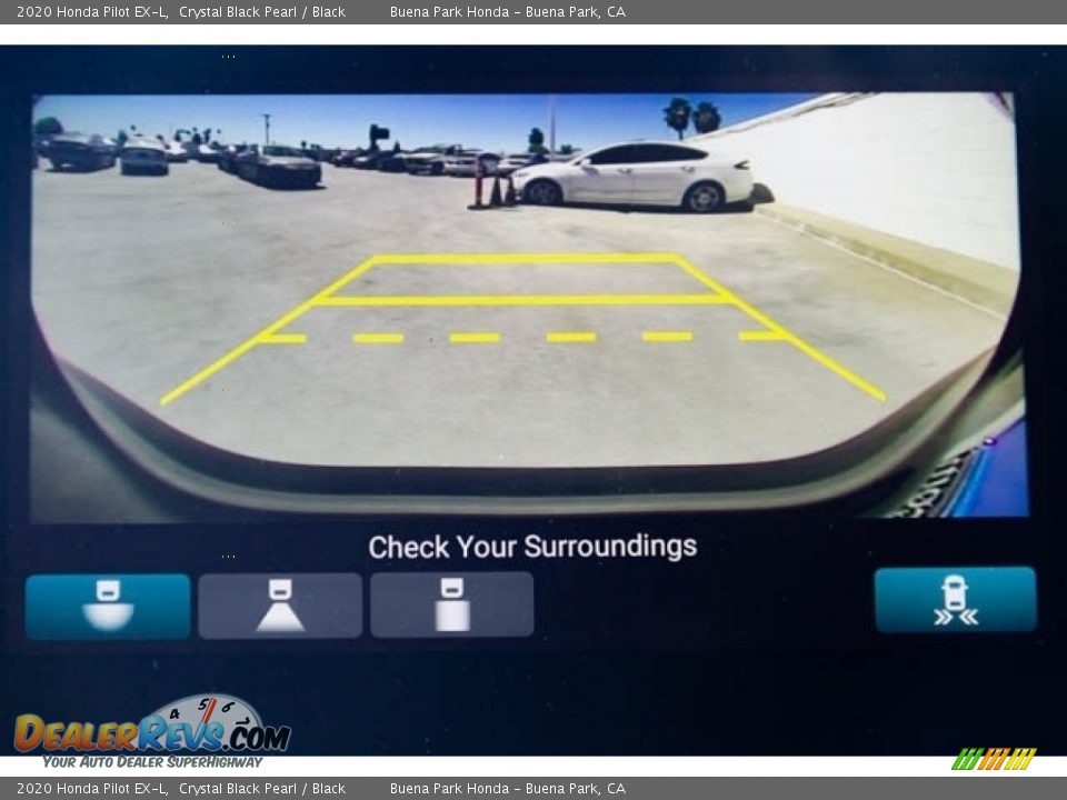 2020 Honda Pilot EX-L Crystal Black Pearl / Black Photo #15