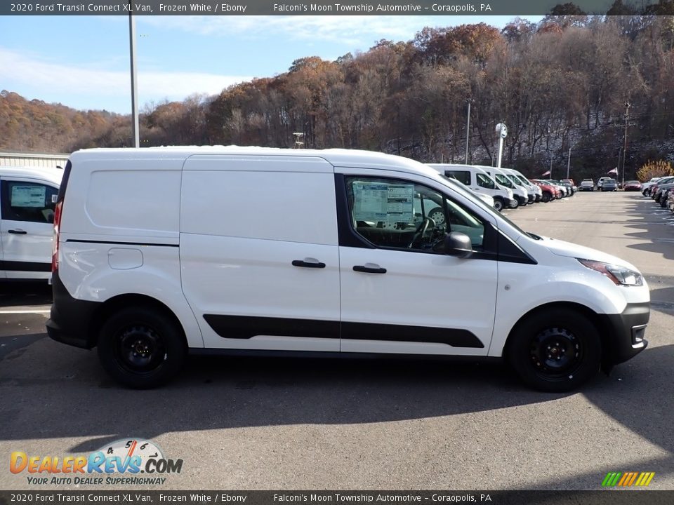 2020 Ford Transit Connect XL Van Frozen White / Ebony Photo #1