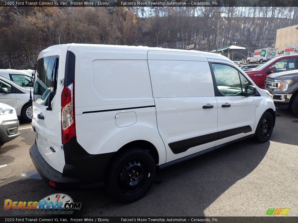2020 Ford Transit Connect XL Van Frozen White / Ebony Photo #2