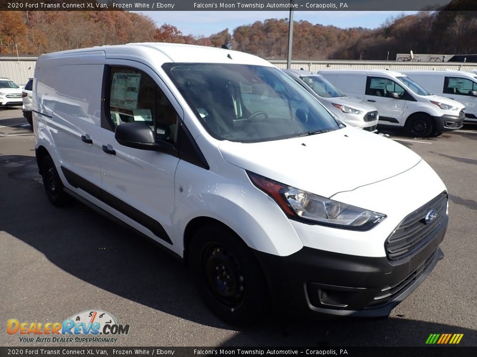 2020 Ford Transit Connect XL Van Frozen White / Ebony Photo #3