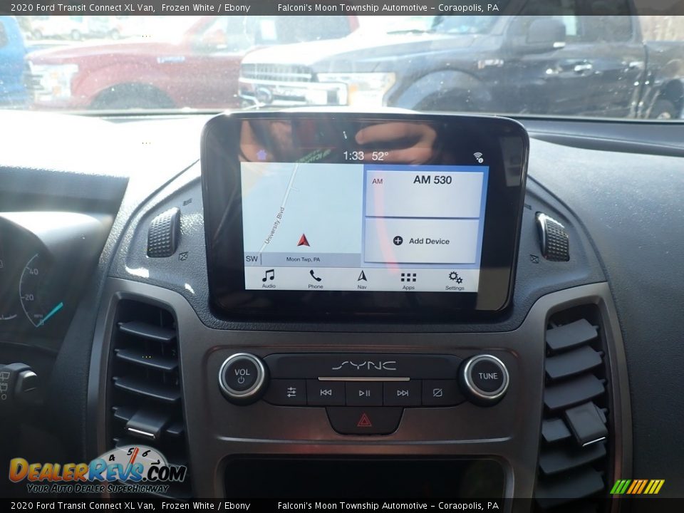 2020 Ford Transit Connect XL Van Frozen White / Ebony Photo #10