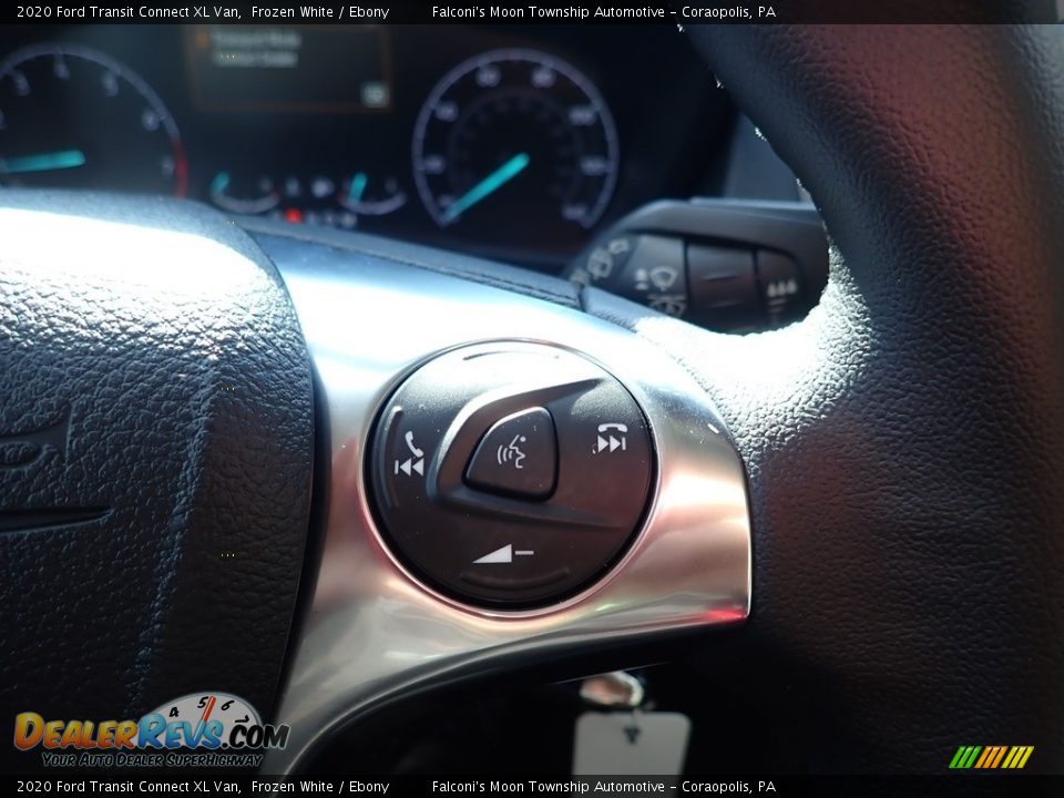 2020 Ford Transit Connect XL Van Frozen White / Ebony Photo #13
