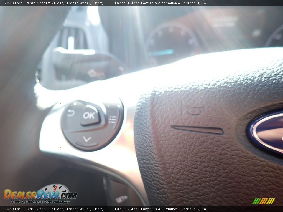 2020 Ford Transit Connect XL Van Frozen White / Ebony Photo #14