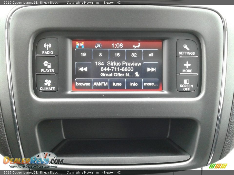 2019 Dodge Journey SE Billet / Black Photo #22