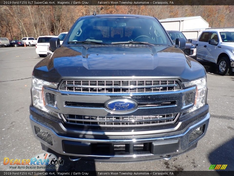 2019 Ford F150 XLT SuperCab 4x4 Magnetic / Earth Gray Photo #4