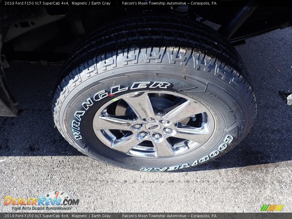2019 Ford F150 XLT SuperCab 4x4 Magnetic / Earth Gray Photo #7