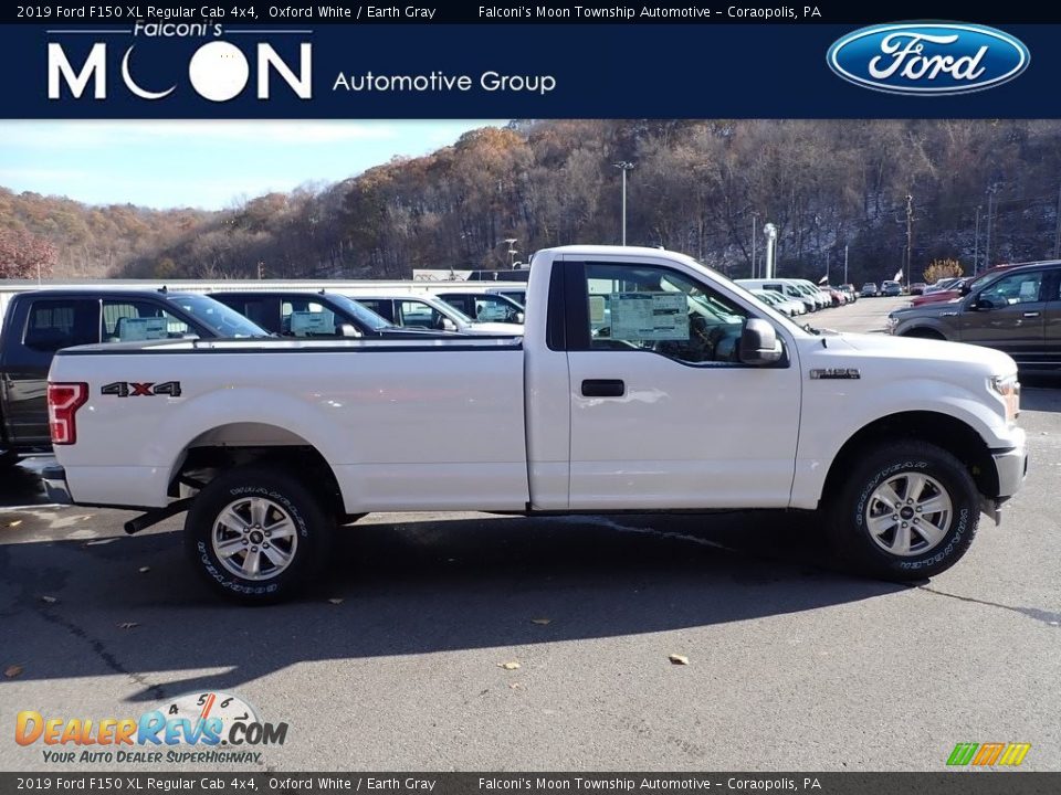 2019 Ford F150 XL Regular Cab 4x4 Oxford White / Earth Gray Photo #1