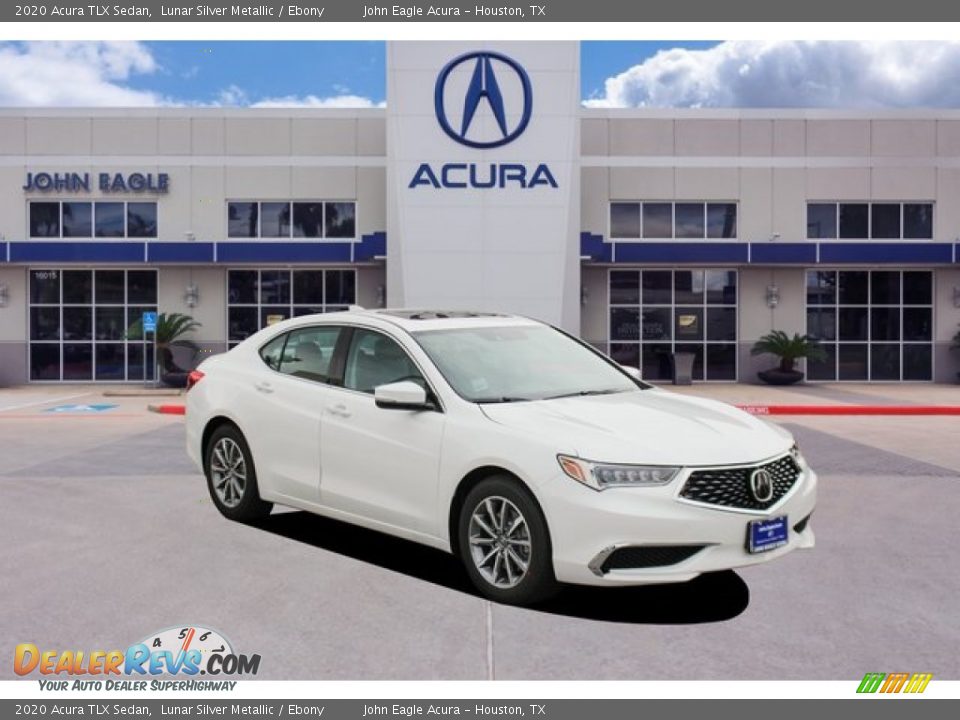 2020 Acura TLX Sedan Lunar Silver Metallic / Ebony Photo #1