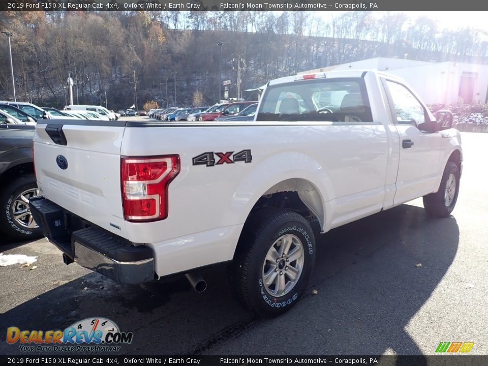 2019 Ford F150 XL Regular Cab 4x4 Oxford White / Earth Gray Photo #2